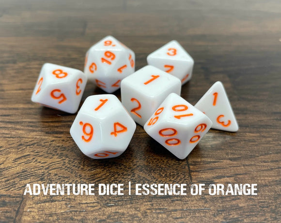 Essence of Orange Dice Set