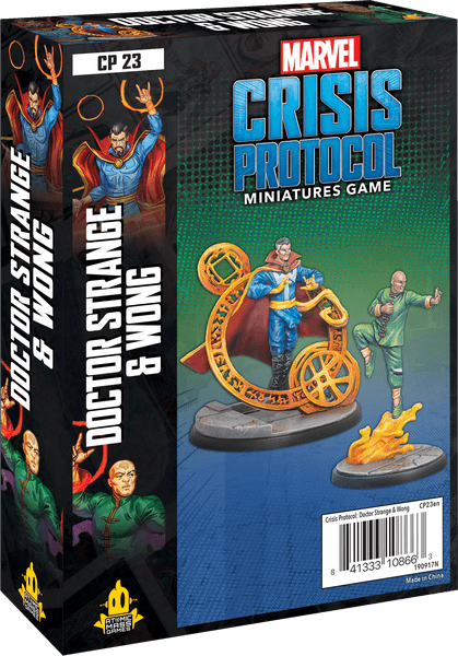 Marvel Crisis Protocol: Dr. Strange And Wong Character Pack