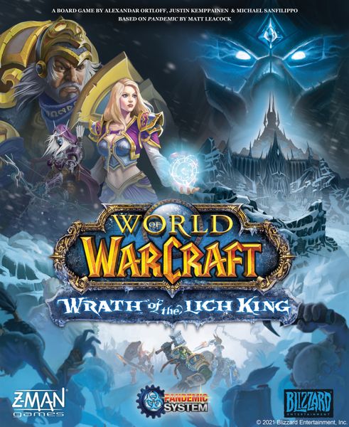World of Warcraft: Wrath of The Lich King - A Pandemic System Game (plus promo)