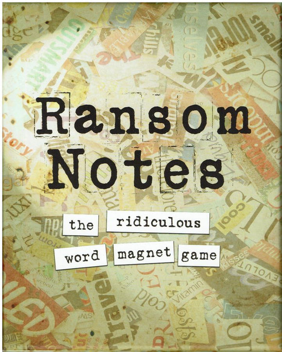 Ransom Notes [Pre-Order]