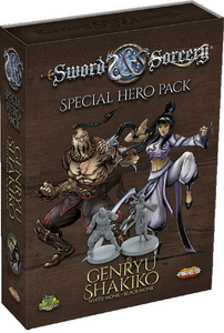 Sword and Sorcery - White/Black Monk Hero Pack