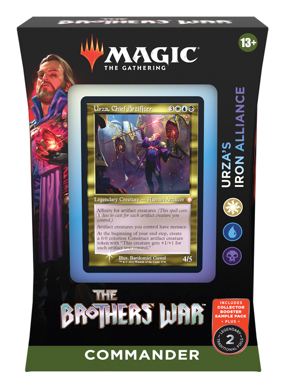 Magic the Gathering: The Brother's War Commander Deck - Urza's Iron Alliance