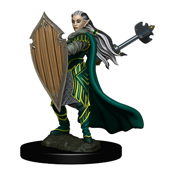 D&D Premium Painted Mini: Icons of the Realms Elf Paladin Female