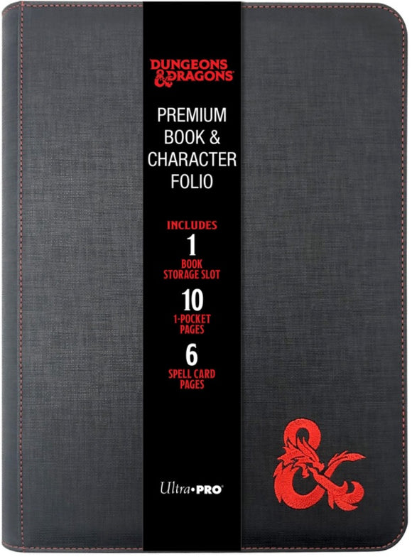 Ultra Pro Premium D&D Book and Character Zipfolio