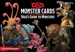 D&D Monster Cards: Volo's Guide to Monsters