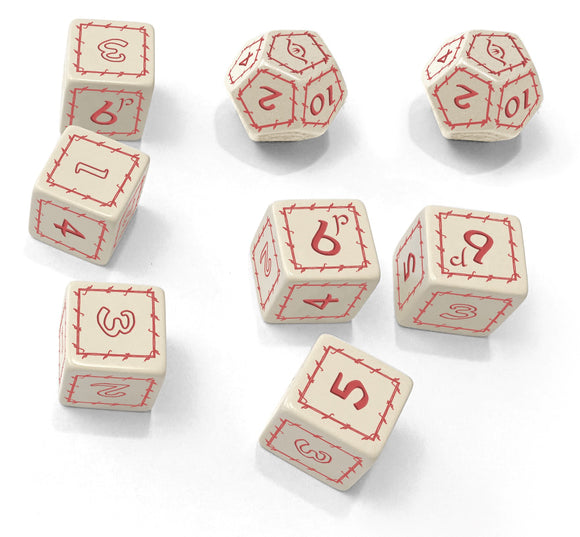 The One Ring: White Dice Set