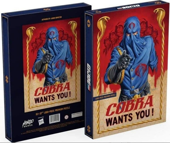 Puzzle: 1000 G.I. JOE Cobra Wants You!