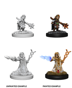 D&D Unpainted Minis: Female Gnome Wizard