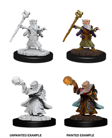 D&D Unpainted Minis WV6 Male Gnome Wizard