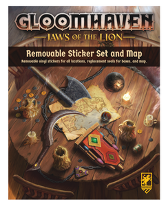 Gloomhaven: Jaws of the Lion Removable Sticker Set / Map