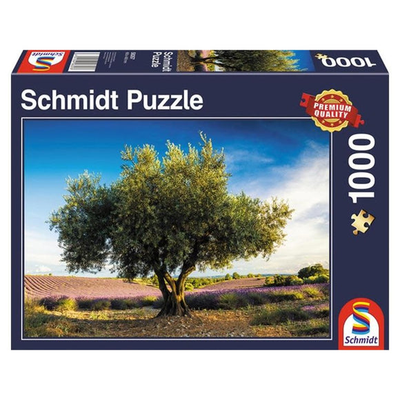 Puzzle: 1000 Olive tree in Provence