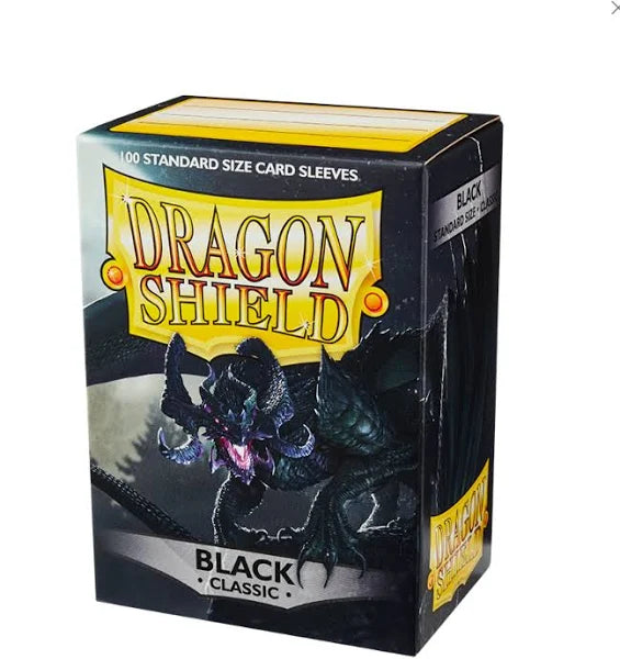 Dragon Shield Sleeves: Black Classic
