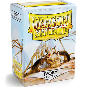 Dragon Shield Sleeves: Ivory Matte