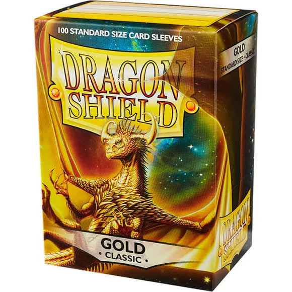 Dragon Shield Sleeves: Gold Classic
