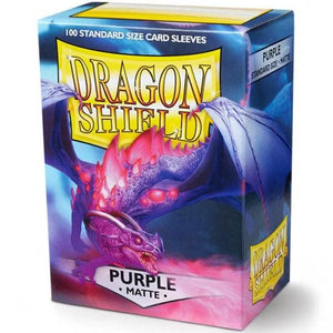 Dragon Shield Sleeves: Purple Matte