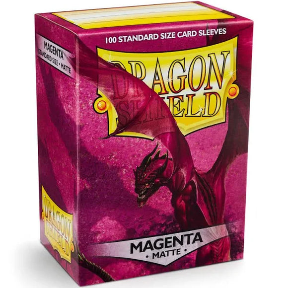 Dragon Shield Sleeves: Magenta Matte