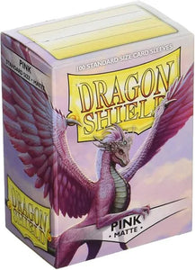 Dragon Shield Sleeves: Pink Matte