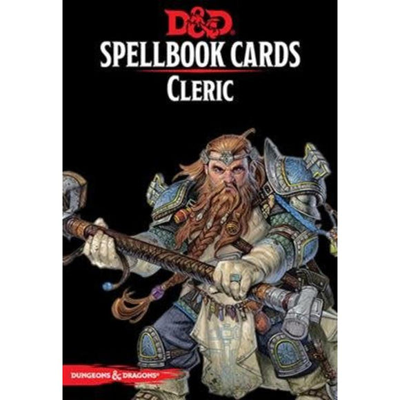 D&D Spellbook Cards Cleric 2nd Edition
