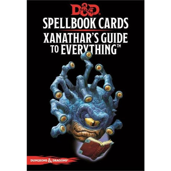 D&D Spellbook Cards Xanathar's Guide